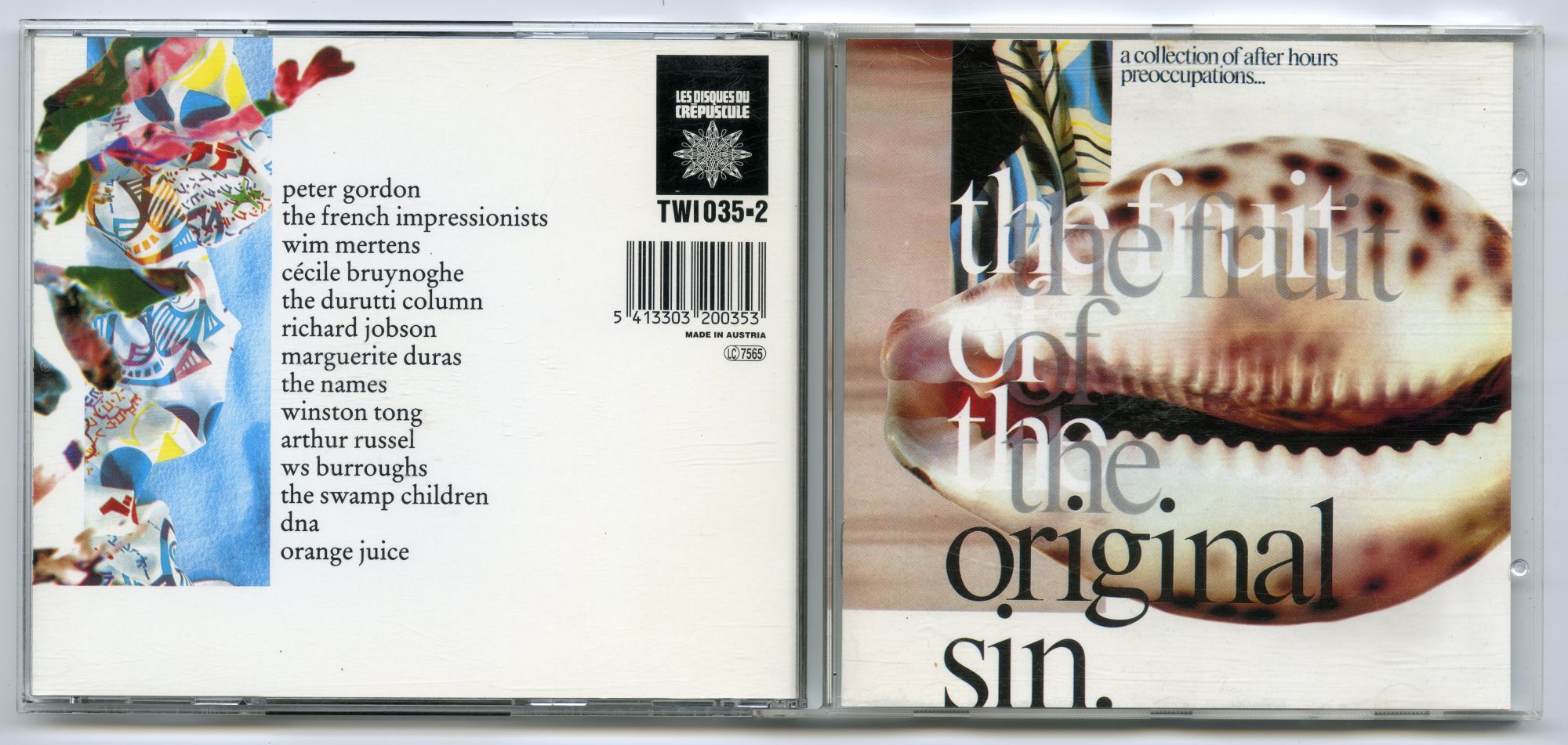 『The Fruit Of The Original Sin』CD01